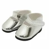 Amigas Schuhe Silber von Paola Reina