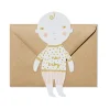 Donna Wilson Kartenbaby mit Umschlag
