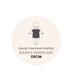 Ein Bademantel von Minikane. Entworfen und hergestellt für die Kollektion Baby