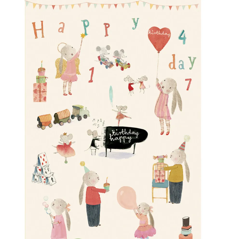 Maileg Geschenkpapier Happy Day