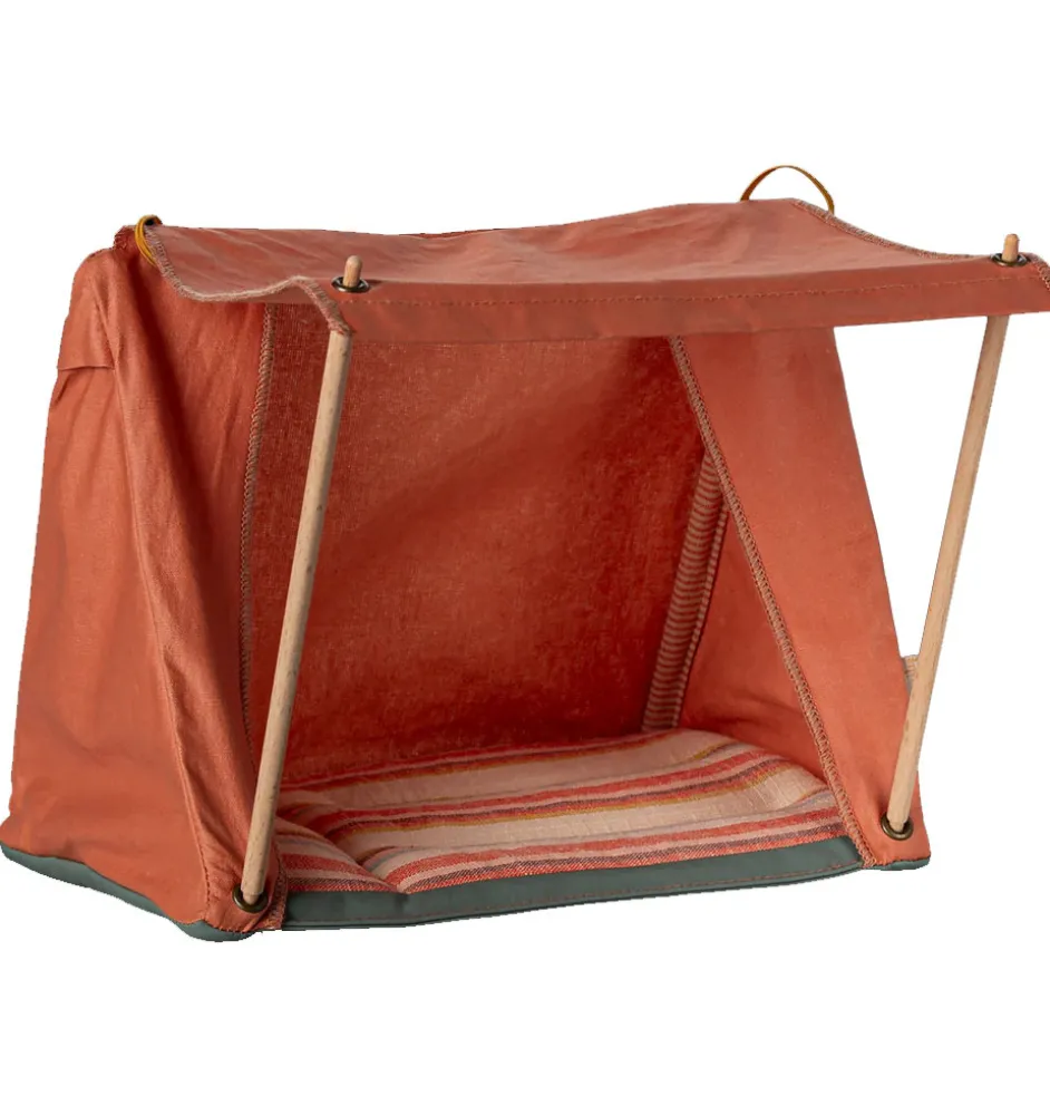 Maileg Happy Camper Zelt für die Mäuse / orange / Kollektion 2025