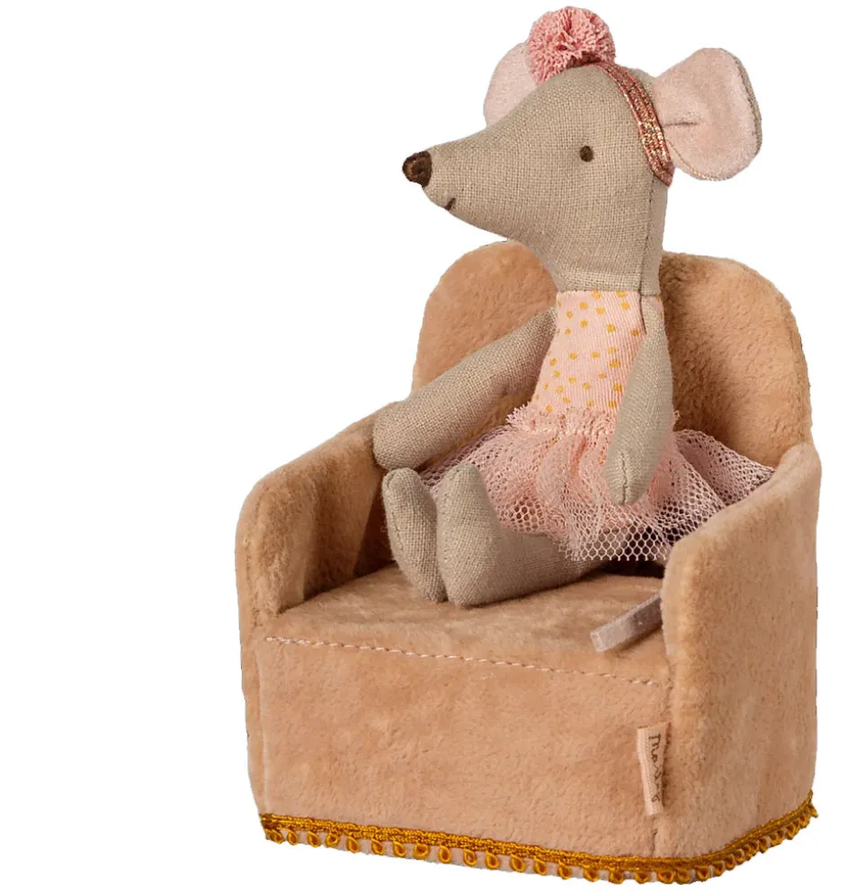Maileg Relaxsessel für die Mäuse / Puder