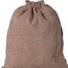 Maileg Tasche / Turnbeutel / Aufbewahrungstasche Plumeria sand/rot