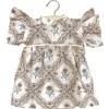 Minikane Amigas Puppenkleid Daisy und Baumwolle Alma