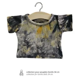 Minikane Batik-T-Shirt für Gordi-Puppen
