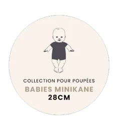 Minikane Kollektion Babys / Body / rosa