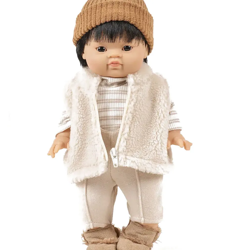 Minikane Skihose und Pullover für die Gordi-Puppen