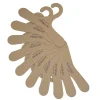 Minikane zehn Kleiderbügel aus Pappe mit Minikane-Logo