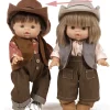 Minikane-Cowboyhut für die Gordi-Puppen