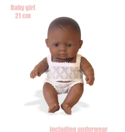 Miniland Babypuppe Lateinamerikanisches Mädchen