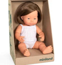 Miniland Puppenmädchen mit Down-Syndrom 38 cm